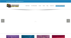Desktop Screenshot of funrunpartybuses.com